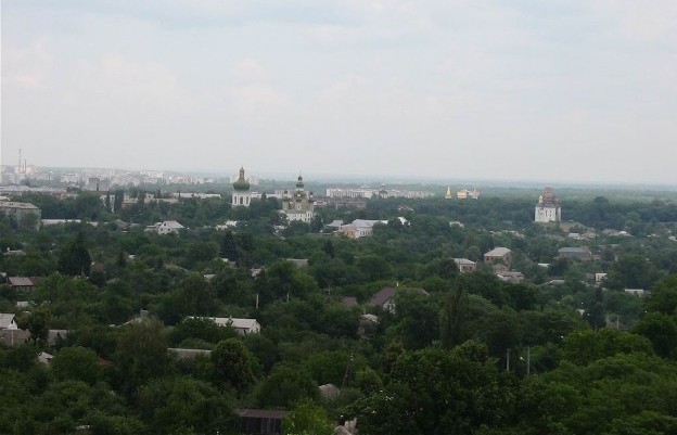 Image - The panorama of Chernihiv from the Trinity-Saint Elijah's Monastery.
